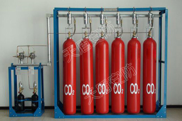 carbon dioxide mixed gas fire extinguishing system