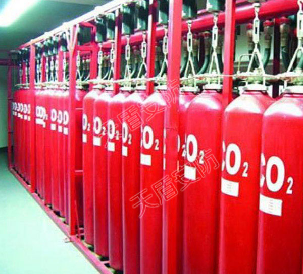 carbon dioxide mixed gas fire extinguishing system