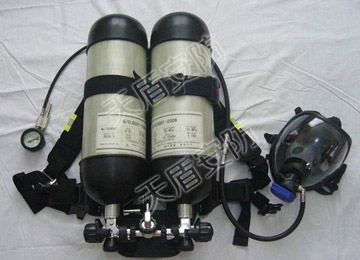 RHZKF6.8/30-2  Firefighting Positive Pressure Air Breathing Apparatus With Double Cylinders