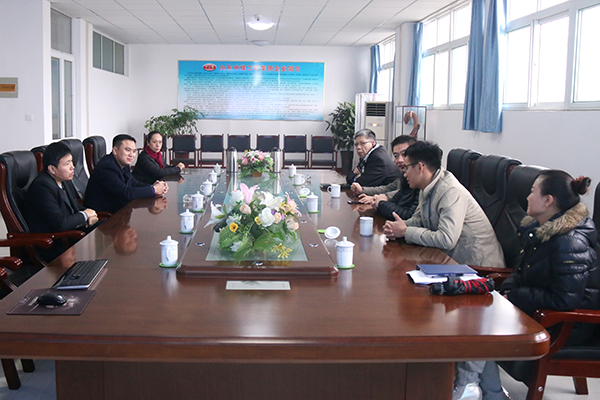 Warmly Welcome Leaders of Shandong Unicom to Visit Parent Group of Shandong Day Shield