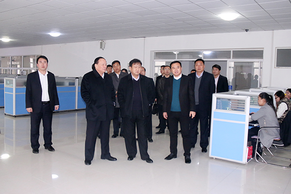 Welcome Vice Secretary and Vice Director-general of Jining High-Tech Zone Liu Zhangjian Visit Our Group 