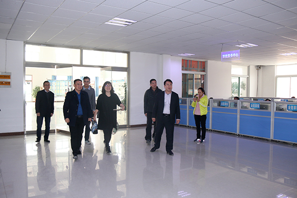 Welcome the Leadership Of China Unicom Shandong Branch to Visit Parent Group of Shandong Day Shield For Cooperation 