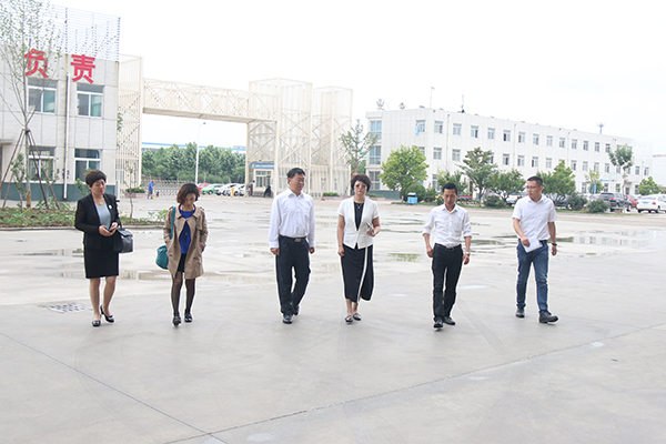 Warmly Welcome Leadership of City Center for Educational Technology to Visit Our Group for Inspection