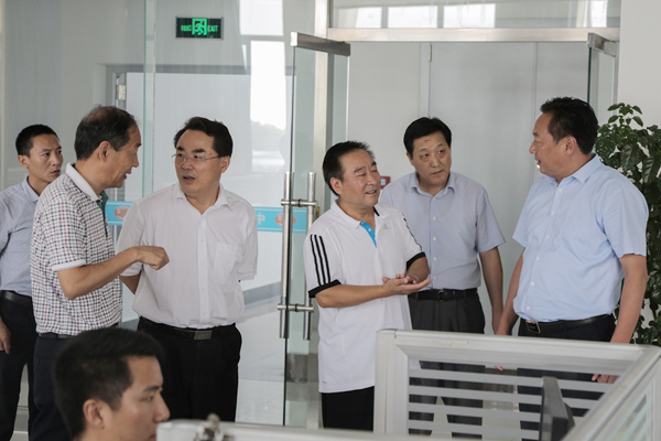 Jining City Bureau of Statistics Leaders to Visit Our Group for Inspection