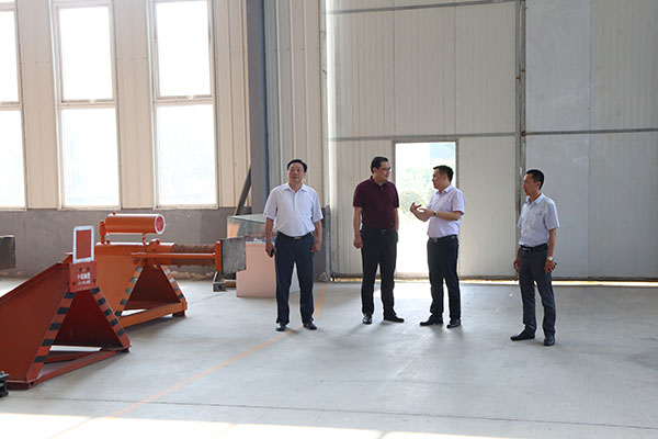 Warmly Welcome Wenshang County Commerce Bureau Director To Visit Shandong Tiandun