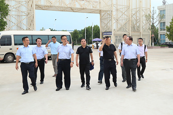 Warmly Welcome The Leaders Of the Ministry Of Industry And Information Technology And The Provincial Commission Of Economy And Information Technology To Visit Shandong Tiandun