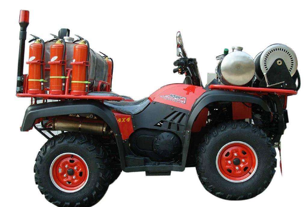 How To Use The Fire Fighting Motorcycle