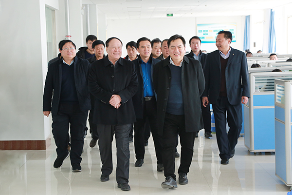 Warmly Welcome The Jining Energy Group Leaders To Visit The Shandong Tiandun