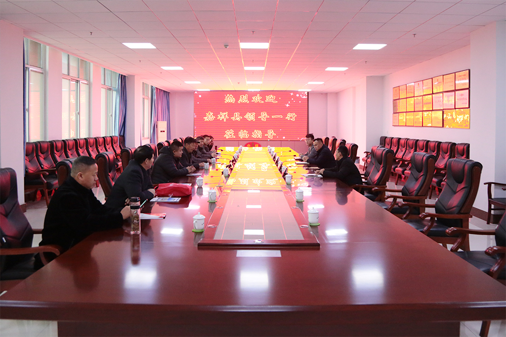 Warmly Welcome The Leaders Of Jiaxiang County To Inspect And Cooperate With Shandong Tiandun
