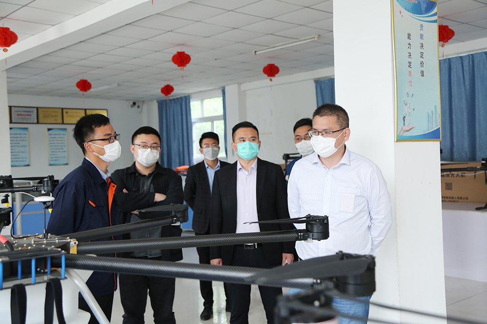 Warmly Welcome The Leaders Of Shandong Industrial Design Association To Visit Shandong Tiandun For Guidance