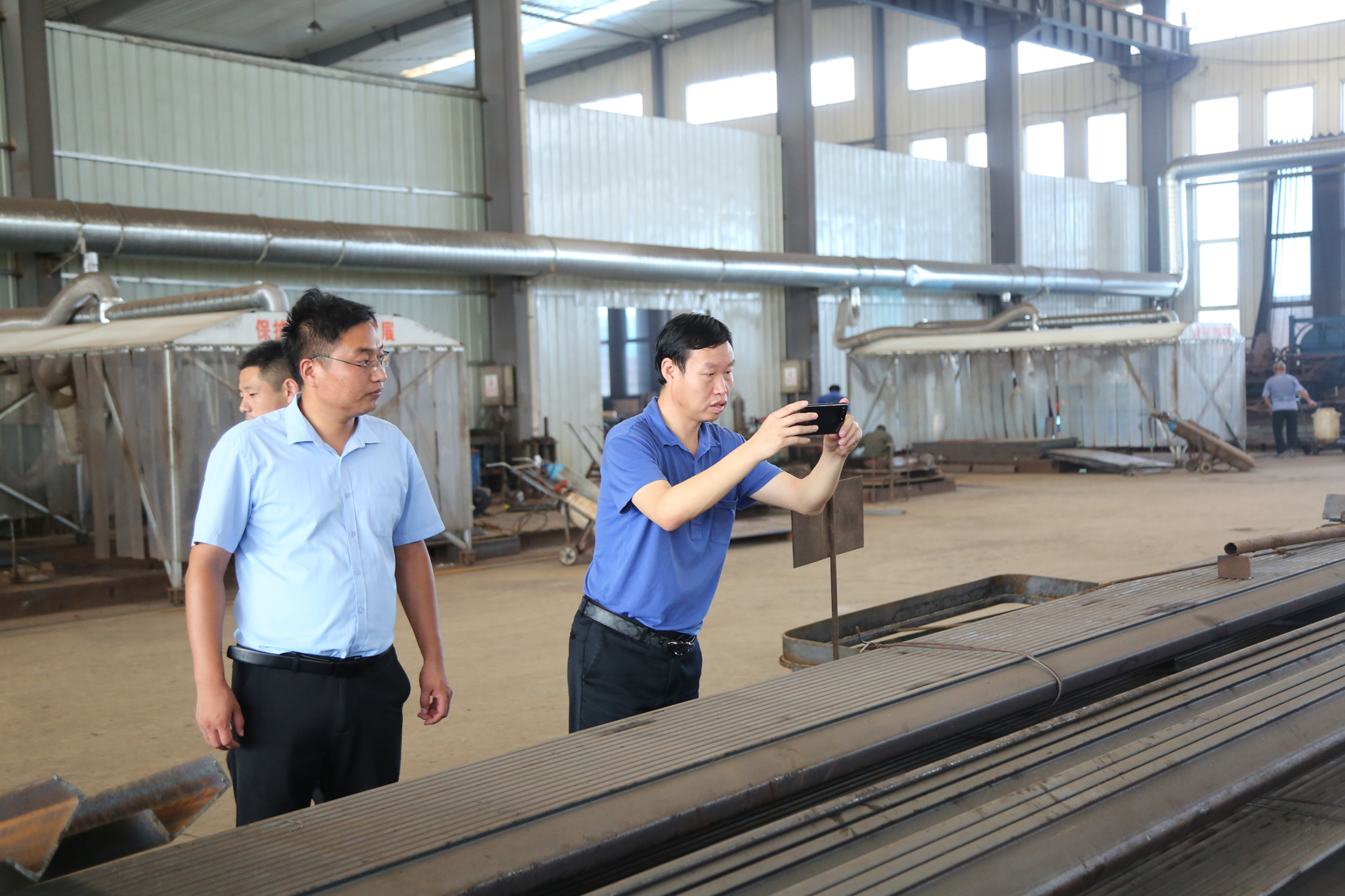 Warm Welcome National Safety Standard Inspection Center Expert Group Visit SHandong Tiandun Site Review