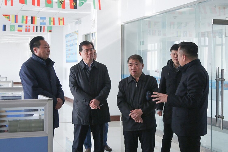 Warmly Welcome The Leaders Of Shandong Provincial Customs Committee To Visit 