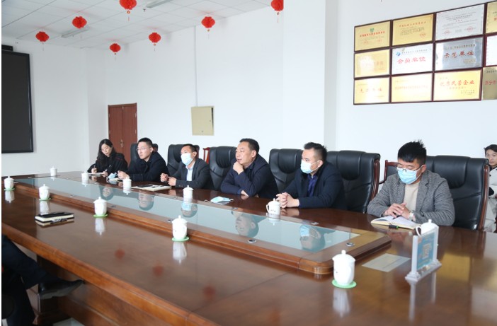 The Leaders Of The Jining Municipal Committee Of The Communist Youth League To Visit Shandong Tiandun To Discuss Cooperation