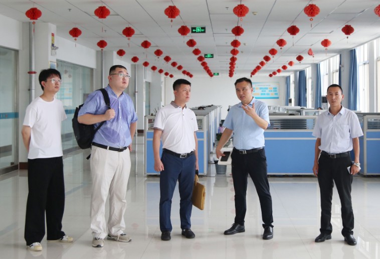 Warmly Welcome The Leaders Of Inspur Group To Visit Shandong Tiandun For Inspection And Cooperation